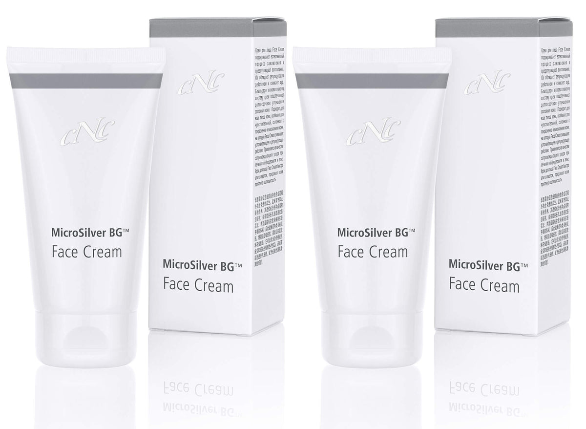 2er Pack - CNC Cosmetic MicroSilver BG™ Face Cream 2x50ml