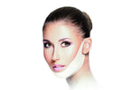 CNC Cosmetic aesthetic world Kinnmaske V-Line 4 Stück | Straffende Lifting Maske