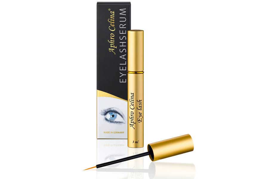 Aphro Celina Eyelash Serum 3er-Pack 3x3ml - Wimpernserum - Natürliches Wimpernwachstum, stärkere & dichtere Wimpern