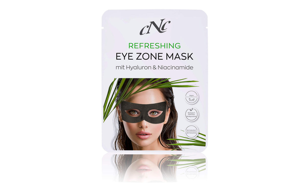 CNC Cosmetic Refreshing Eye Zone Mask mit Hyaluron & Niacinamide 1 Stück | Detox Augenmaske